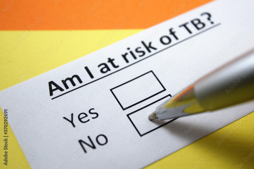 A person is answering question about tuberculosis. A person is answering question about tuberculosis.