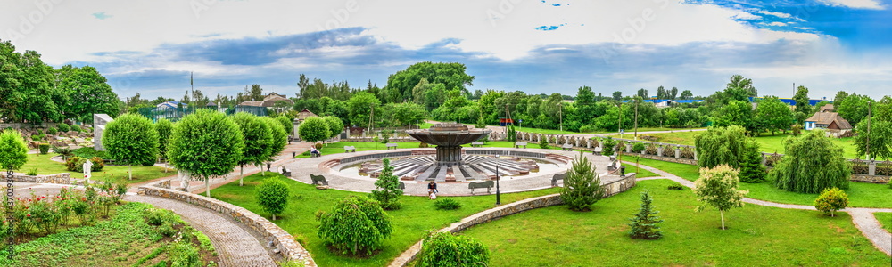 Landscape Park in Buki village, Ukraine Landscape Park in Buki village, Ukraine