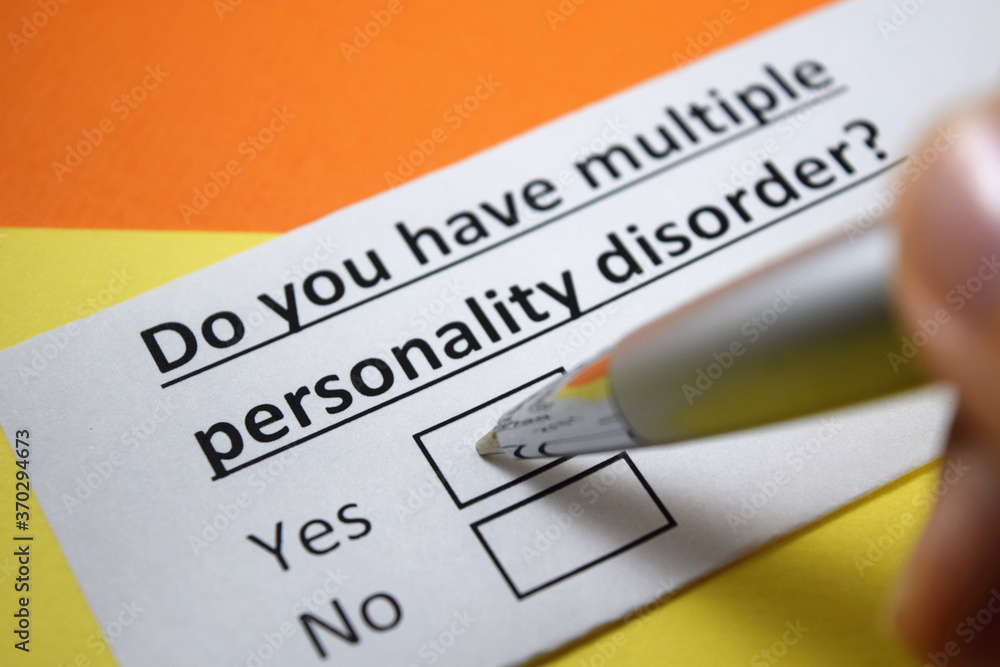 Obraz premium Questionnaire