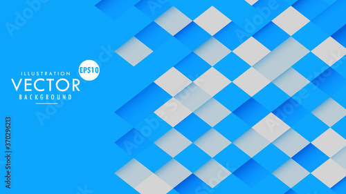 VECTOR 3d illustration abstract geometric fold volumetric background for business, company, office, corporate, web, presentation, publication with blank space template