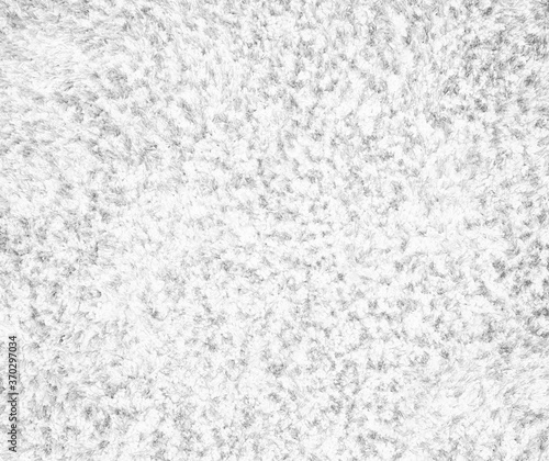 White soft cotton sheep wool fluffy fur carpet texture background