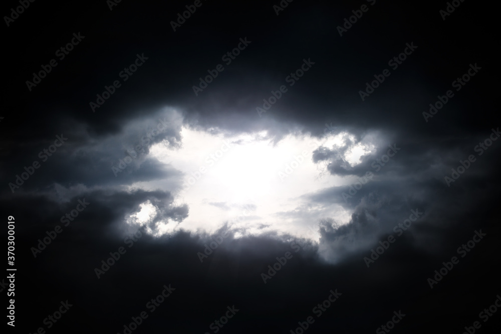 Cloudscape with a Light Cloudscape with a Light
