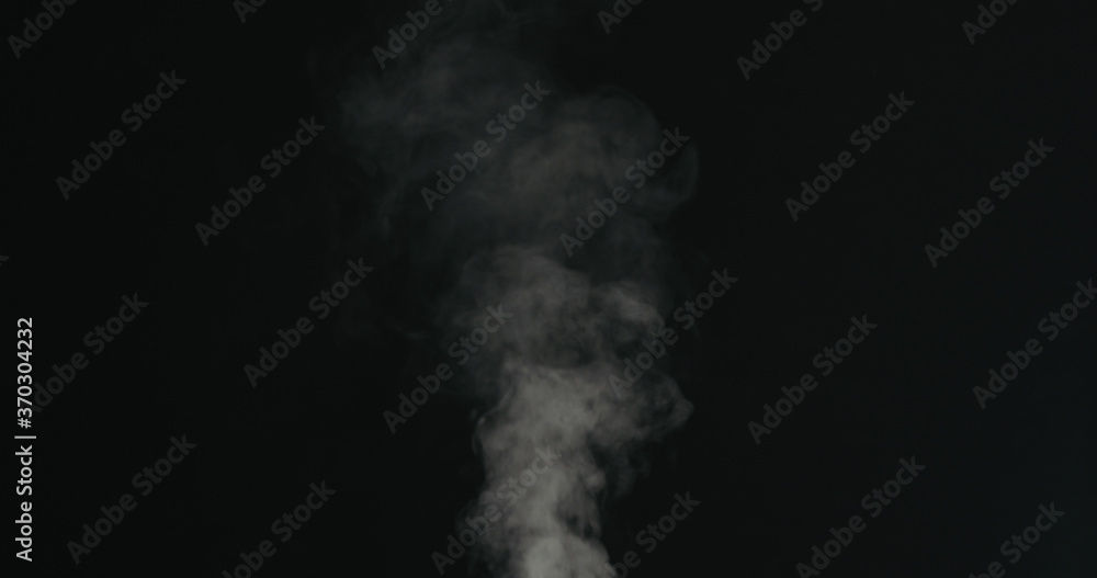 water mist stream over black background water mist stream over black background