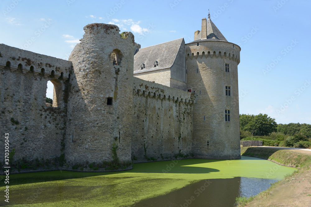 Château de Suscinio dans le Morbihan en Bretagne