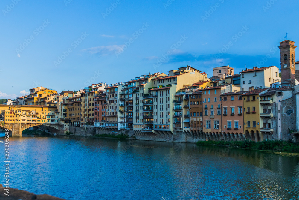 traditional, sunrise, church, dome, arc, cathedral, boat, blue, sunset, skyline, summer, toscana, history, water, attraction, culture, arch, beautiful, urban, city, landscape, firenze, travel, river, 