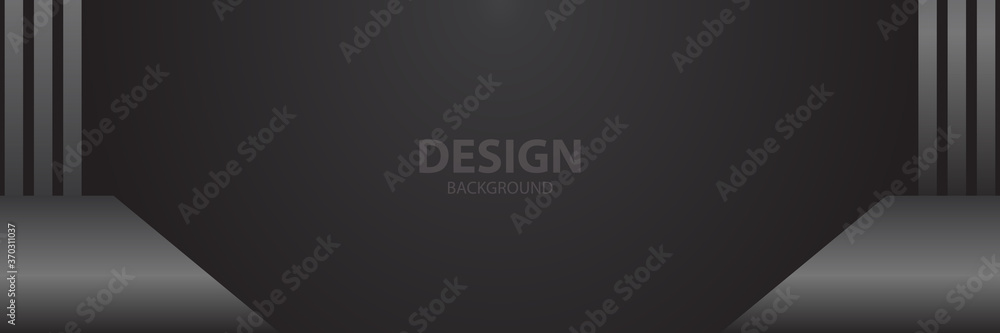 banner Abstract vector background board for text and message design modern