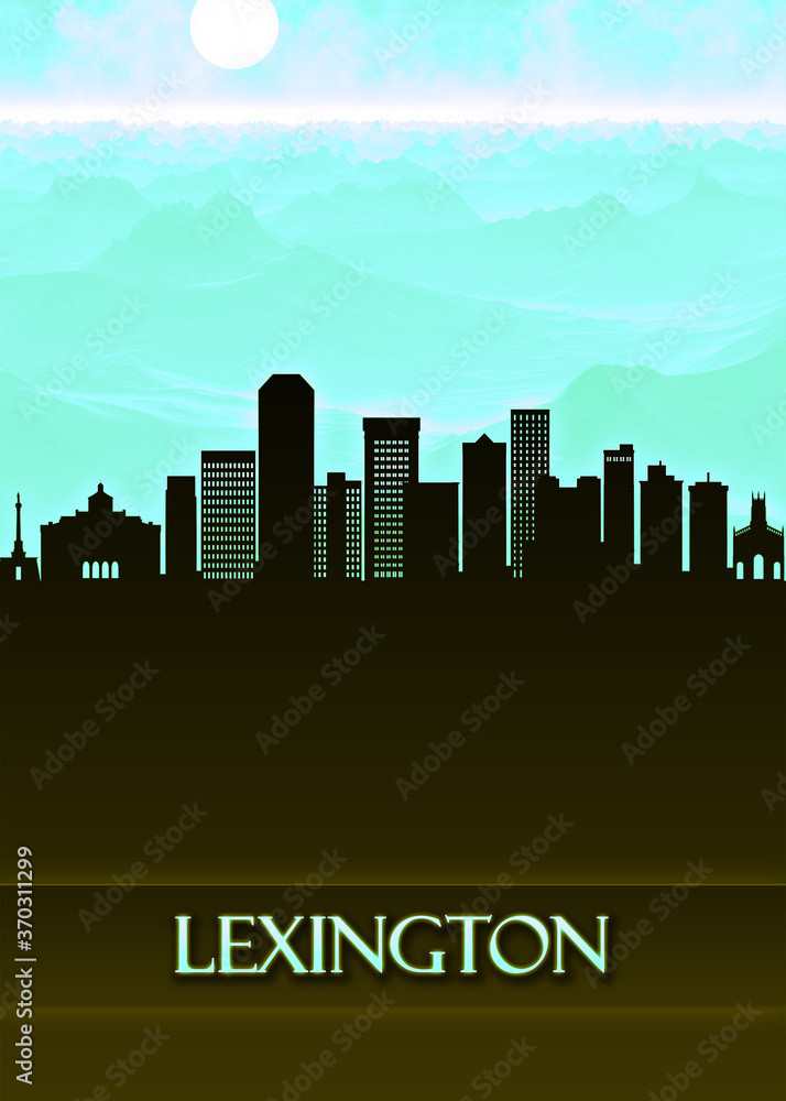 Lexington City Skyline