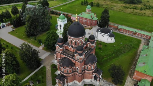 Spaso-Borodino Monastery above.