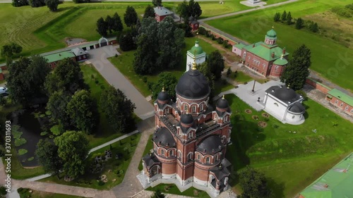 Spaso-Borodino Monastery above.