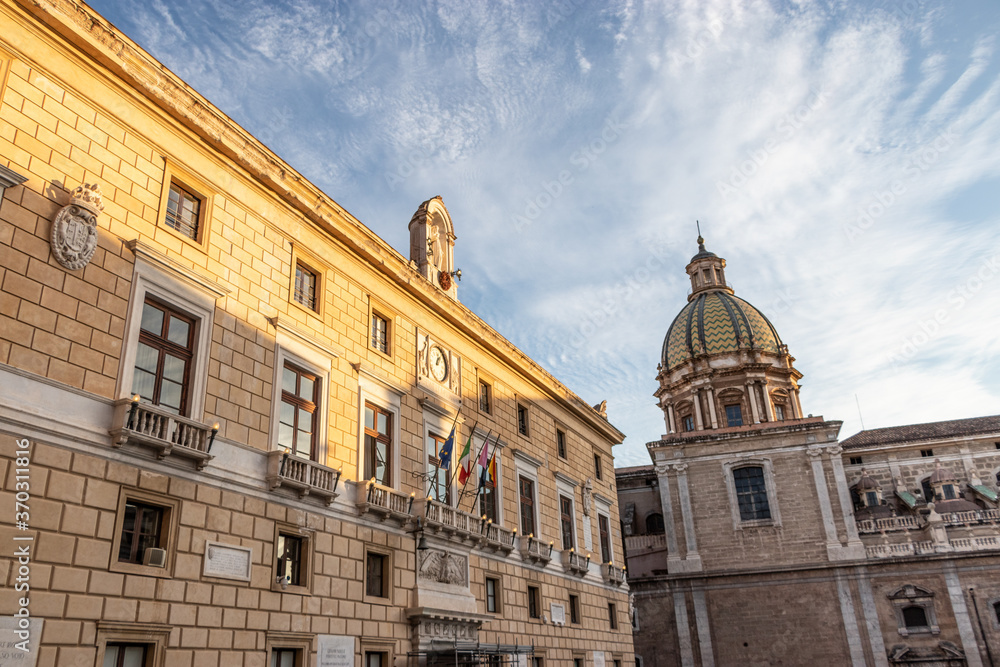 Il Palazzo delle Aquile a Palermo
