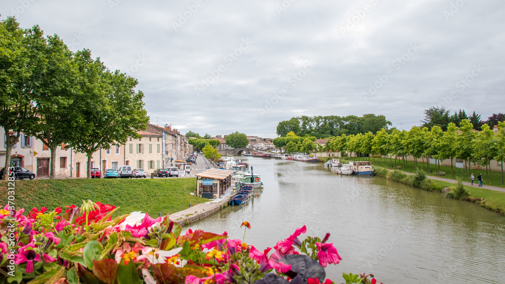 Castelnaudry - Canal du midi - Frankreich