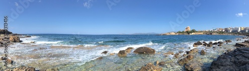 alghero seafront, sardinia, italy