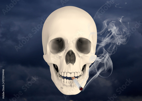 The smoking kills - 3D Concept