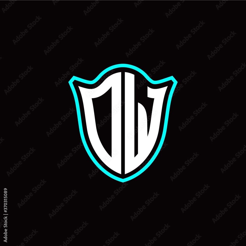 O W initials monogram logo shield designs modern O W initials monogram logo shield designs modern
