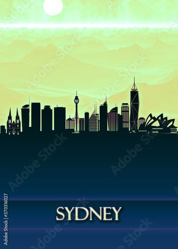 Photography Sydney City Skyline