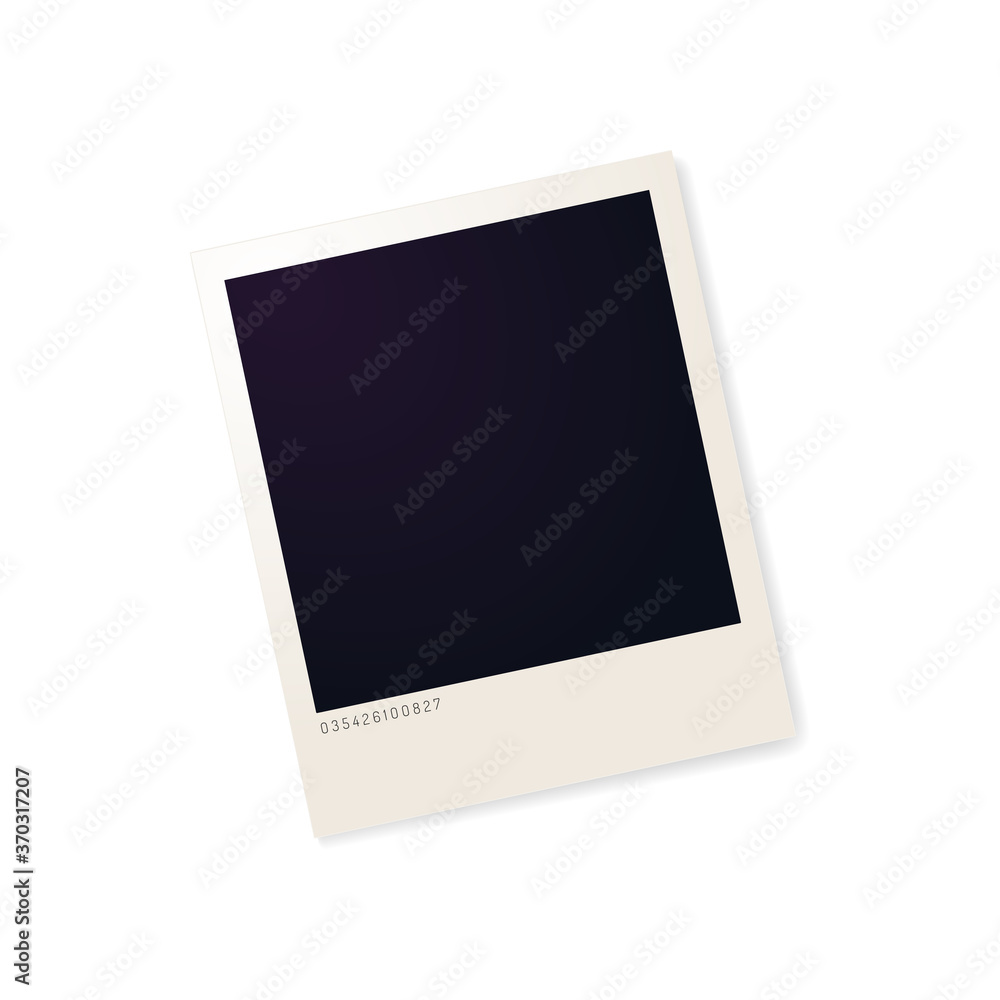 Photo frame concept, isolated object on a white background for your design. Vector illustration. Photo frame concept, isolated object on a white background for your design. Vector illustration.