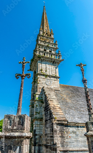 France, Bretagne, La Roche Maurice churchyard