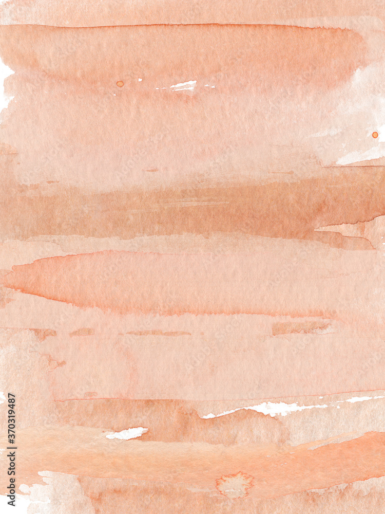 Fototapeta premium Watercolor abstract pink background, hand drawn watercolour classic texture