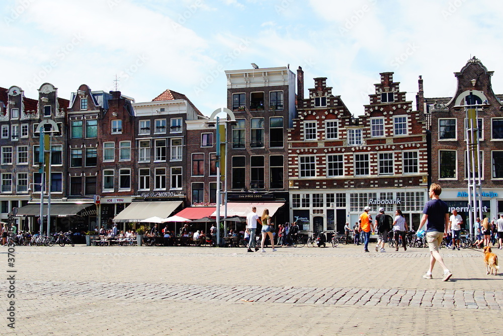 Fototapeta premium Europe, beautiful cityscape of Amsterdam