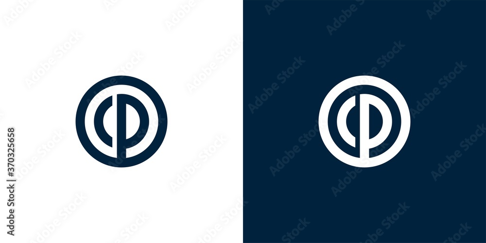 Letter P question mark logo icon design template elements Letter P question mark logo icon design template elements