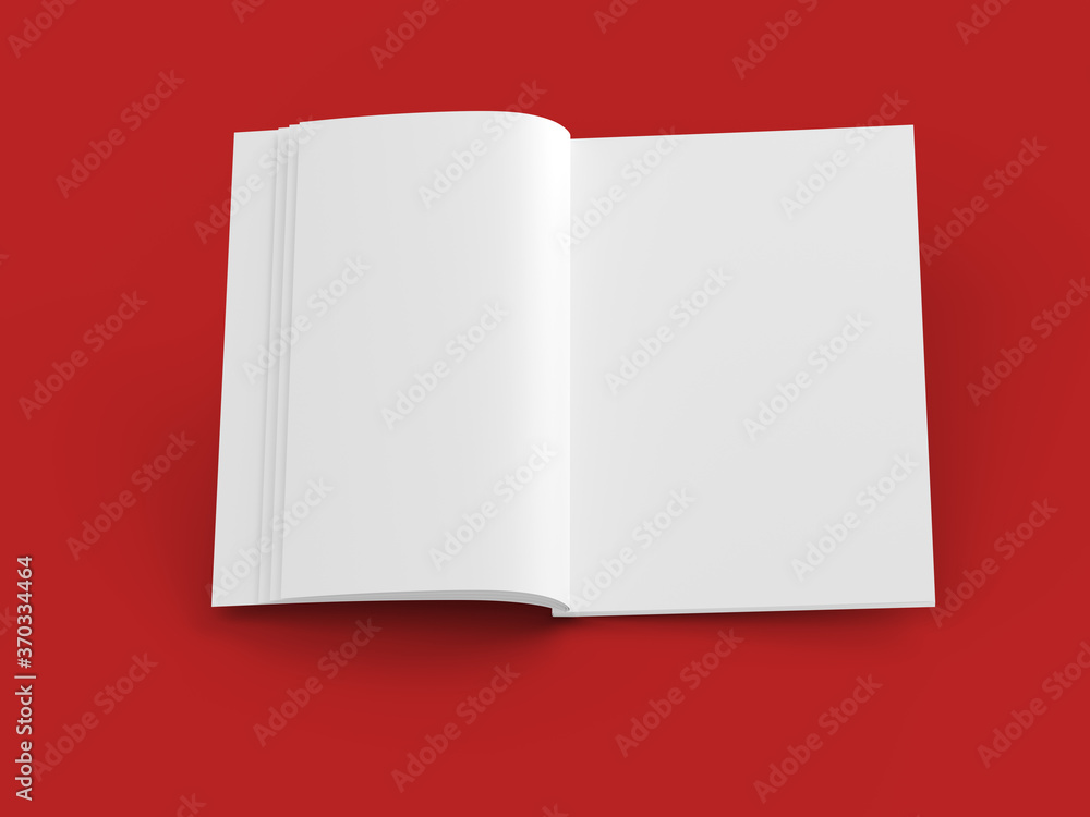 Open magazine with a glued binding. Vertical A4 format. Open magazine with a glued binding. Vertical A4 format.