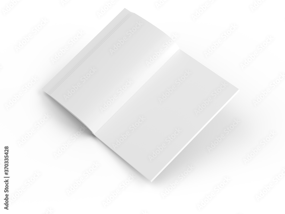 Open magazine with a glued binding. Vertical A4 format. Open magazine with a glued binding. Vertical A4 format.