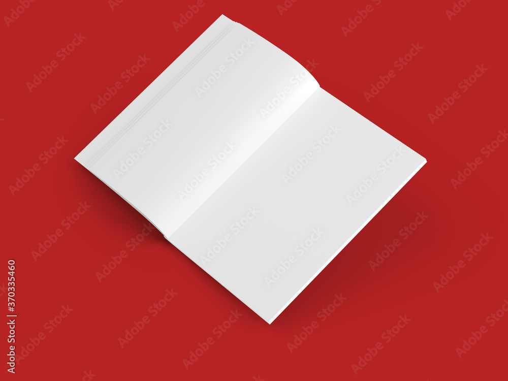 Open magazine with a glued binding. Vertical A4 format. Open magazine with a glued binding. Vertical A4 format.