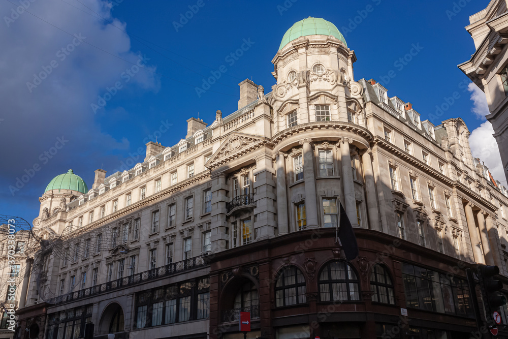 An impressive historic building in London