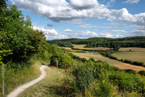 Pewley Down in Guildford, Surrey, part of the North Downs Way. photo