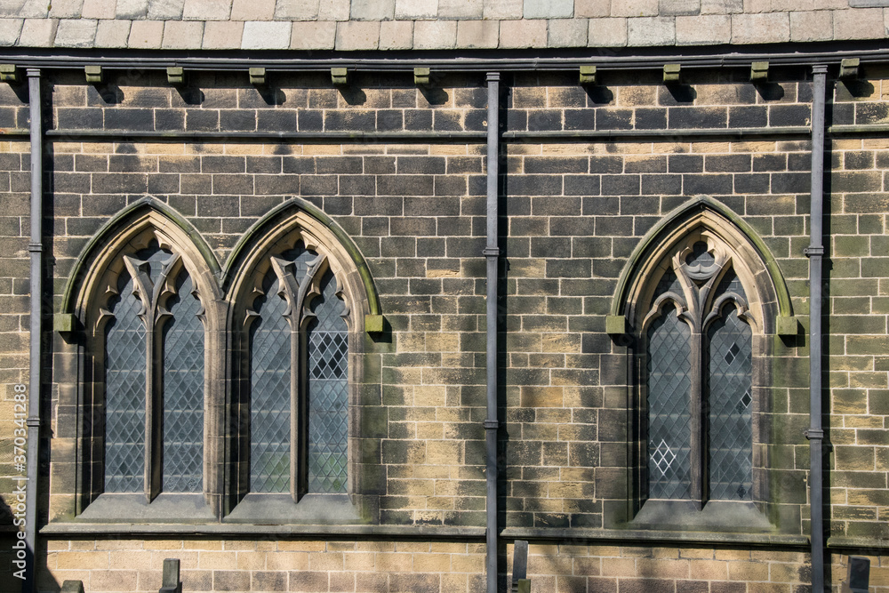 Obraz premium St. John the Evangelist Church, Hoylandswaine, Derbyshire, UK
