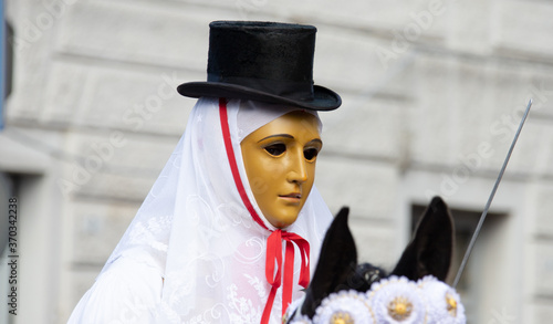 Sartiglia of Oristano, traditional carnival of Sardinia, Italy
 photo