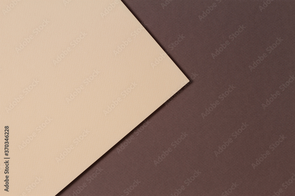 Abstract color papers geometry composition background with beige and brown tones Abstract color papers geometry composition background with beige and brown tones