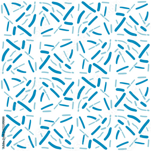 Abstract messy textured seamless pattern with sticks.  Random linear texture. Geometric shapes. Vector illustration.      