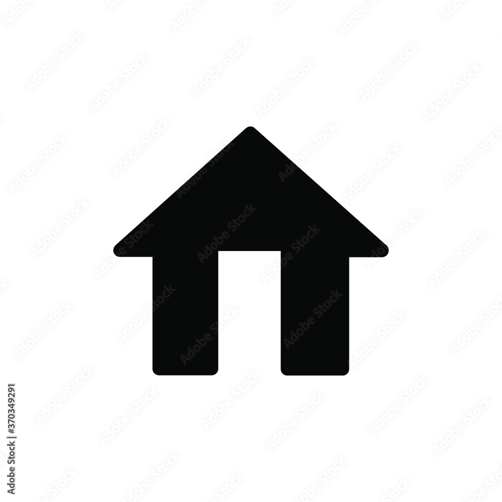 House and home icon vector collection House and home icon vector collection