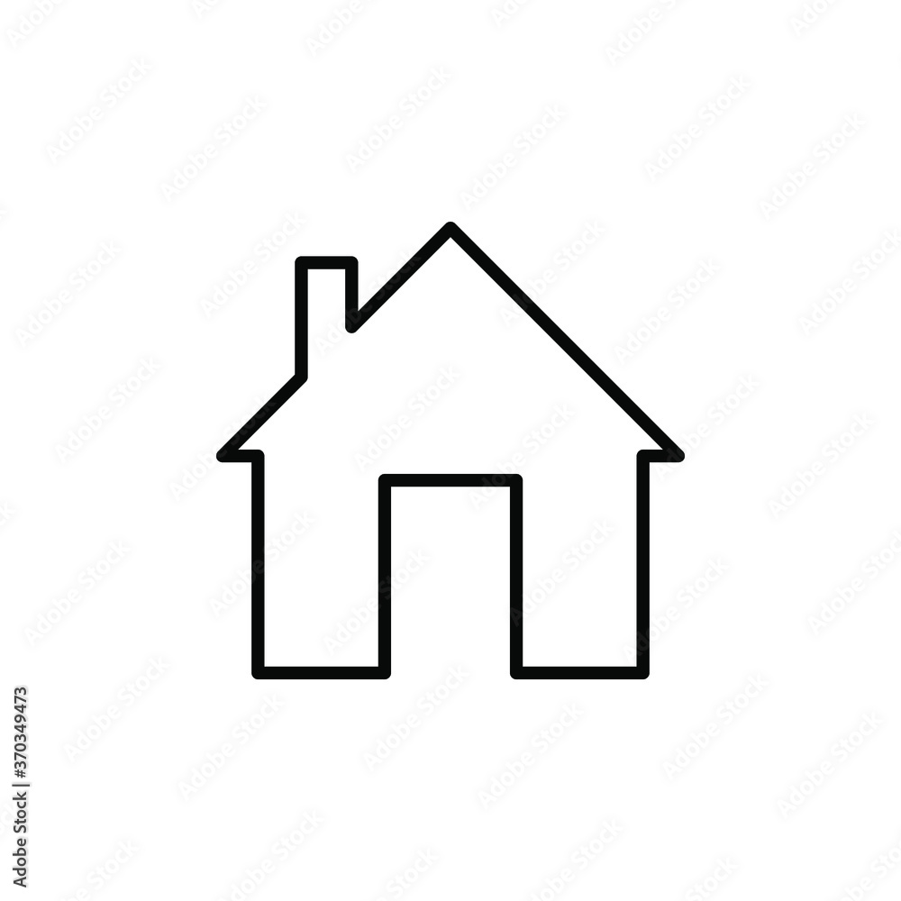 House and home icon vector collection