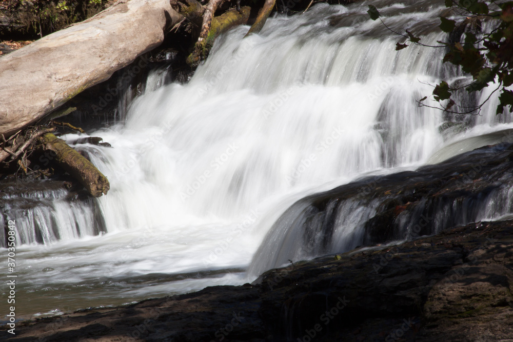 Beautiful Waterfall outdoors in nature Beautiful Waterfall outdoors in nature