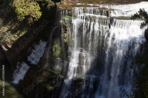 Beautiful Waterfall outdoors in nature