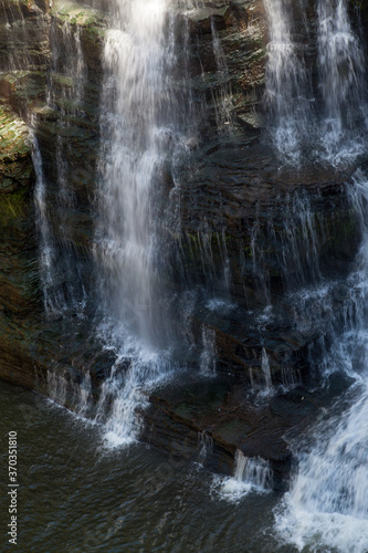 Beautiful Waterfall outdoors in nature