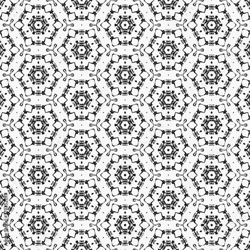 black and white seamless pattern