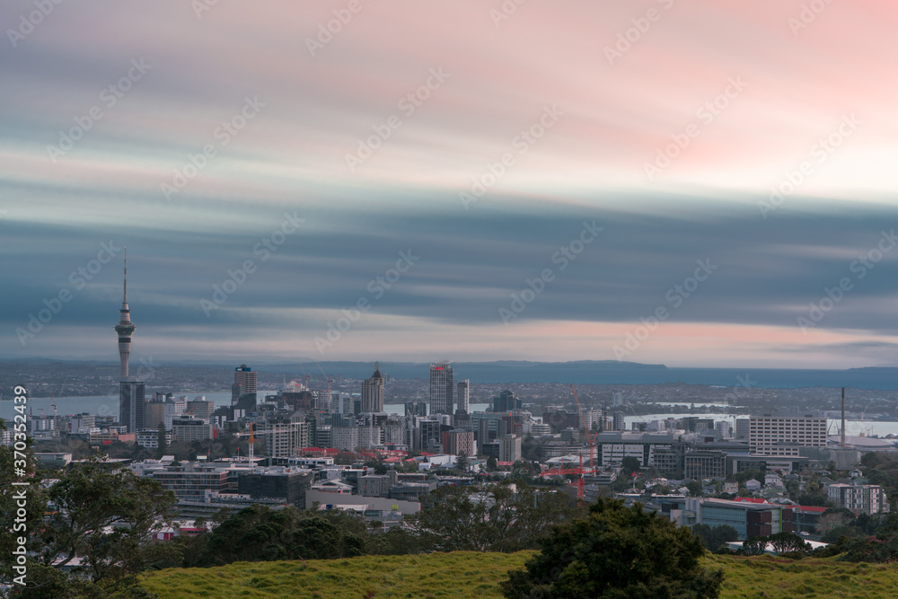 view of the city of Aukland 