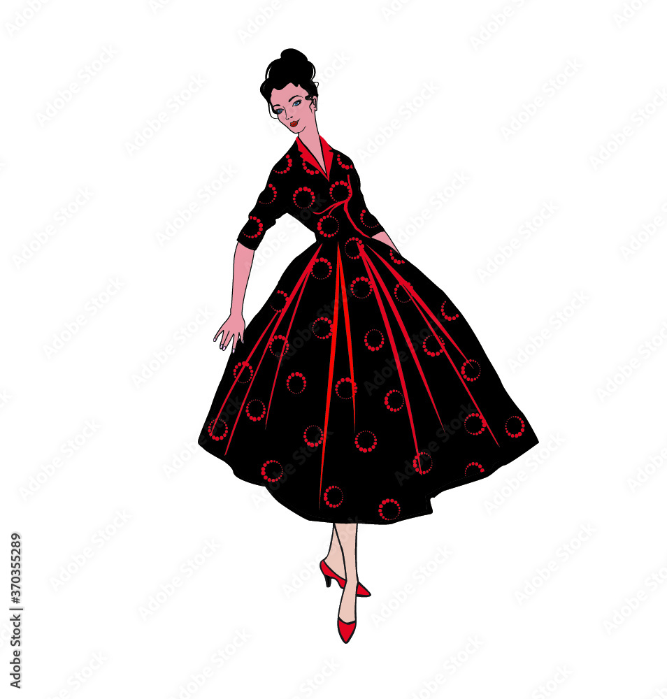 1950s party fashion cheap