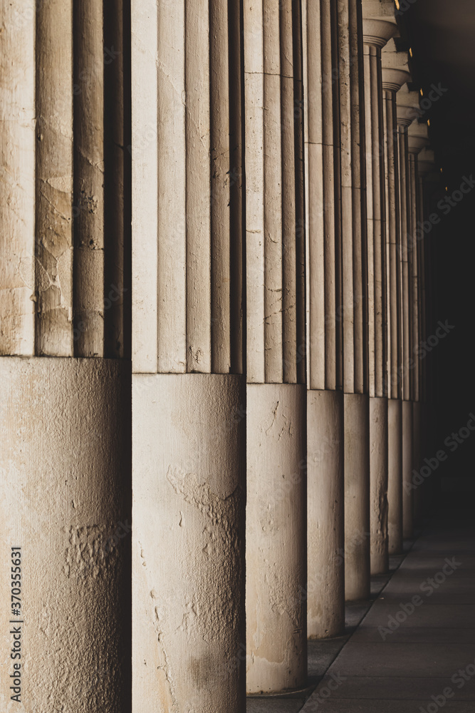 Colonnade Stone Columns Colonnade Stone Columns