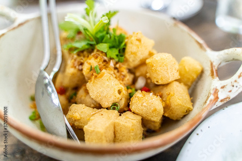 Deep fried tofu