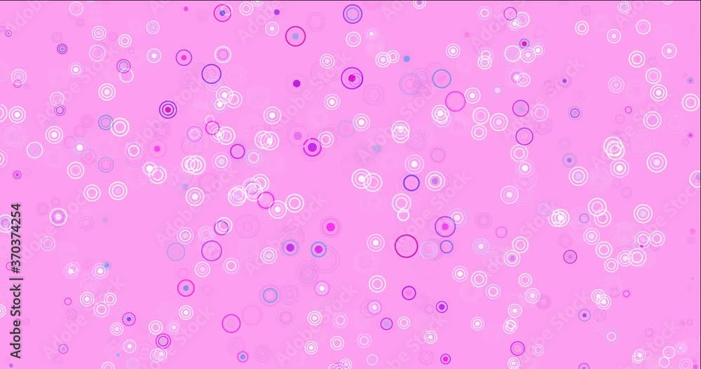 4K looping dark pink, blue video with circle shapes. Colorful fashion clip with gradient dots, circles. Slideshow for web sites. 4096 x 2160, 30 fps. 4K looping dark pink, blue video with circle shapes. Colorful fashion clip with gradient dots, circles. Slideshow for web sites. 4096 x 2160, 30 fps.