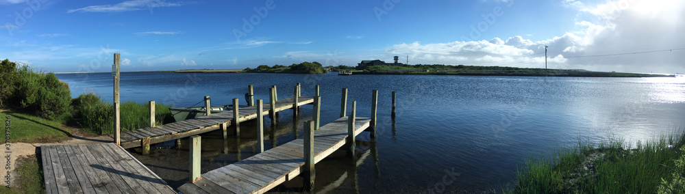 Blossie Creek and Off Island from Bodie Island in Cape Hatteras National Seashore in North Carolina