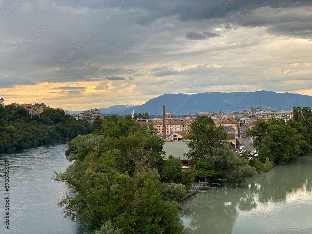 view of the river and the city of florence