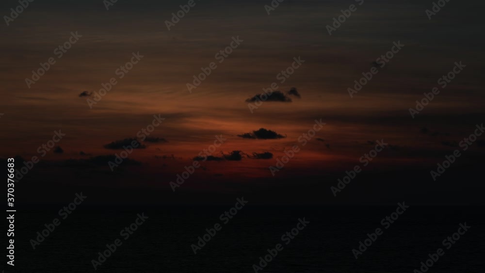 sunset time lapse for high season in Phuket sunset time lapse for high season in Phuket