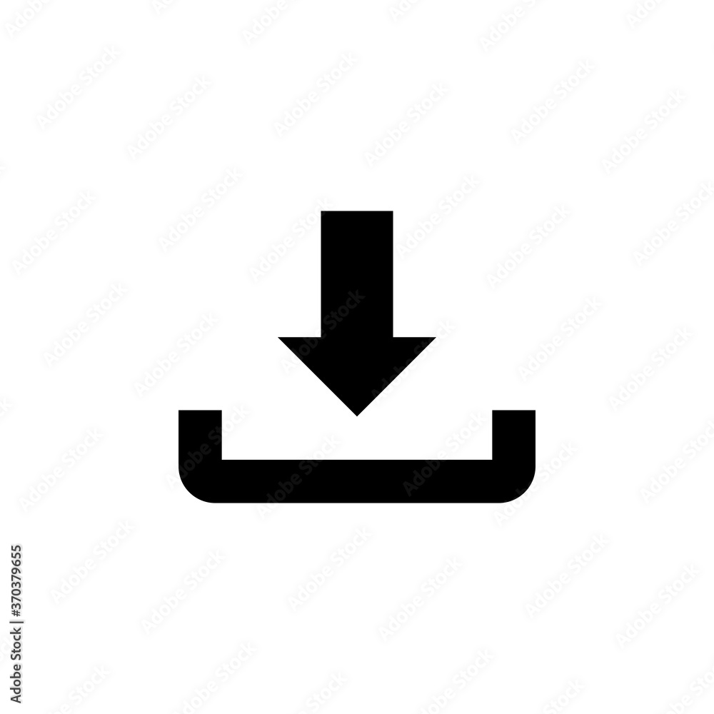 Download vector icon, install symbol. Download files icons vecto Download vector icon, install symbol. Download files icons vecto
