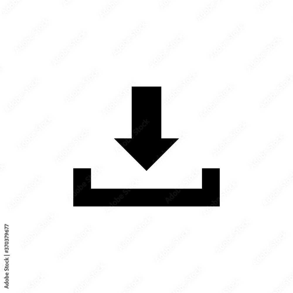 Download vector icon, install symbol. Download files icons vecto Download vector icon, install symbol. Download files icons vecto