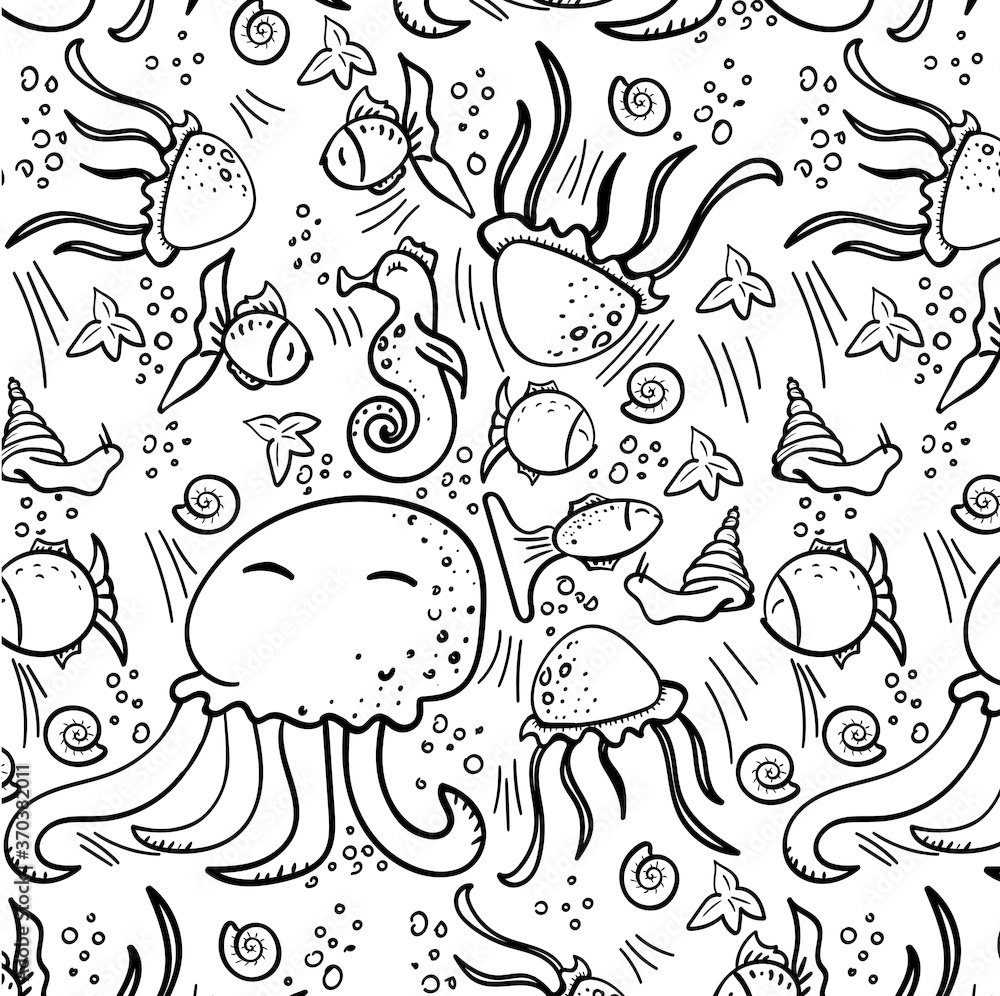 Fototapeta premium Sea life